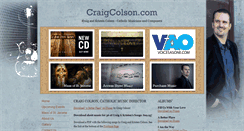 Desktop Screenshot of craigcolson.com